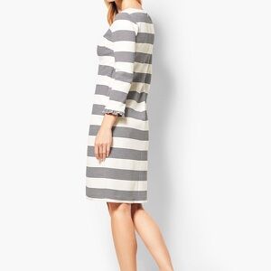 Striped Black and White Dress